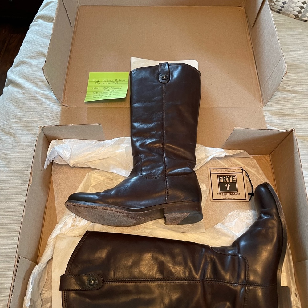 Tall Melissa Button Boots!